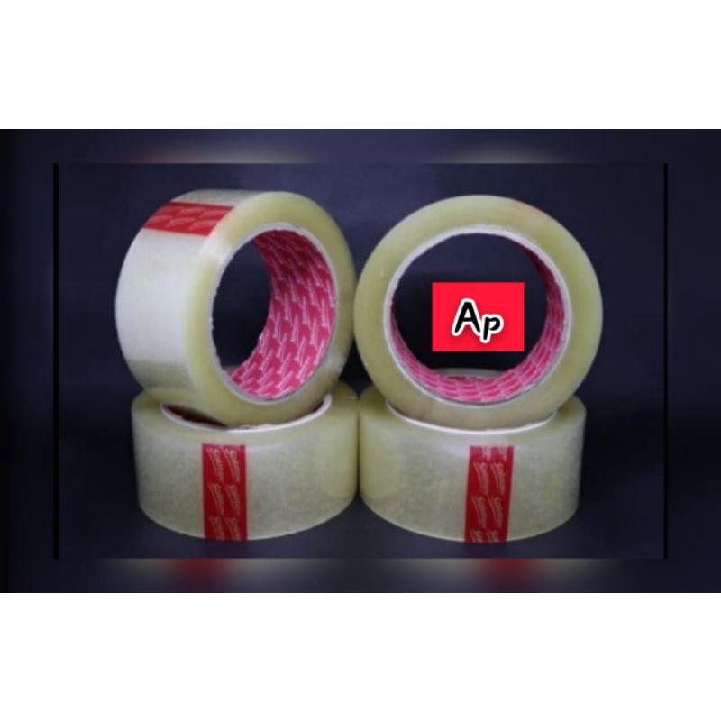 

Lakban bening SOLATAPE uk 45 mm x 100 yard ~ kualitas TEBAL
