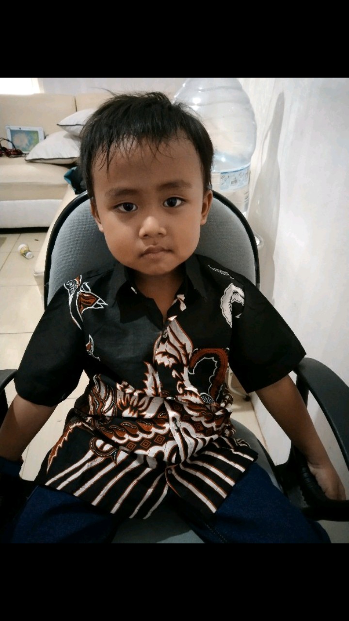 Batik Couple Keluarga Terbaru Sania Ruffle Ori Ndoro Jowi Dnt Motiv Ayam Kate