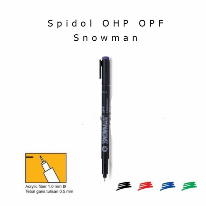 

SPIDOL OHP OPF SNOWMAN 0.5