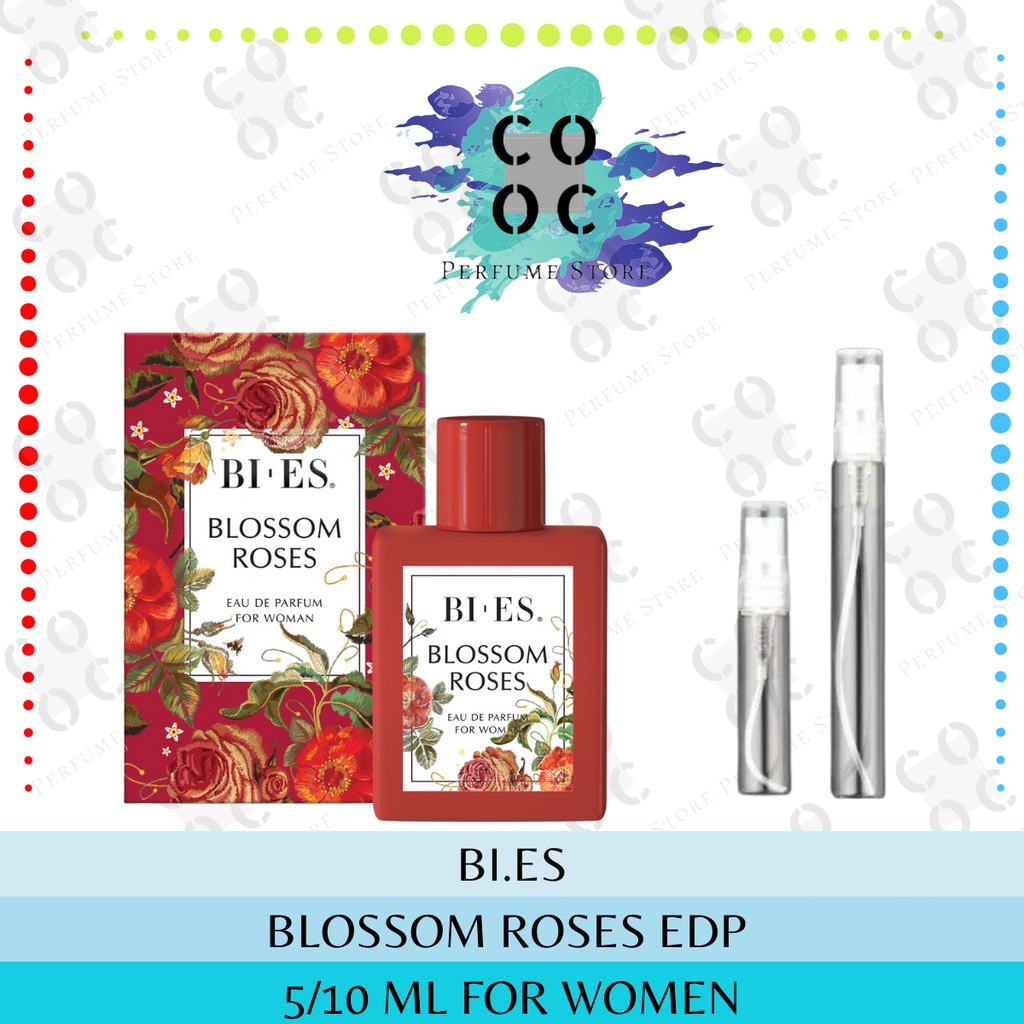 SAMPLE SIZE BIES BLOSSOM ROSES EDP 5/10ML