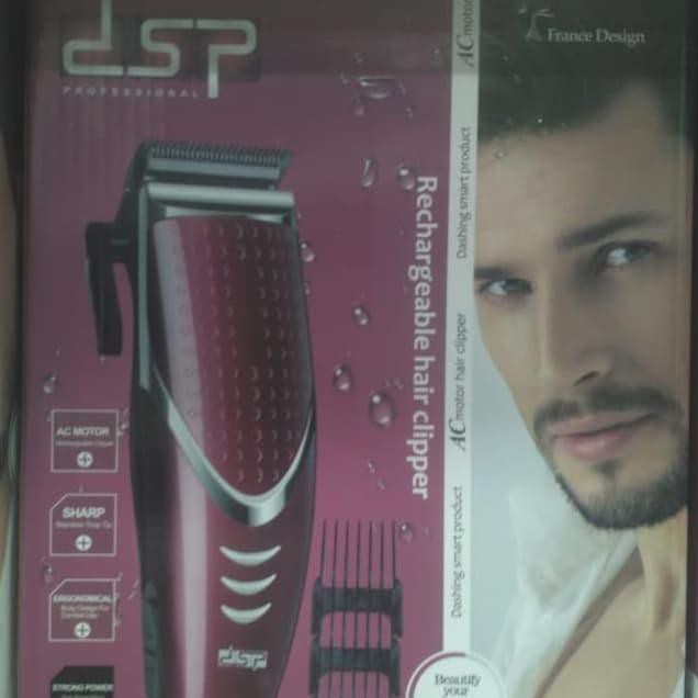 Alat Cukur Elektrik DSP Professional - Merah