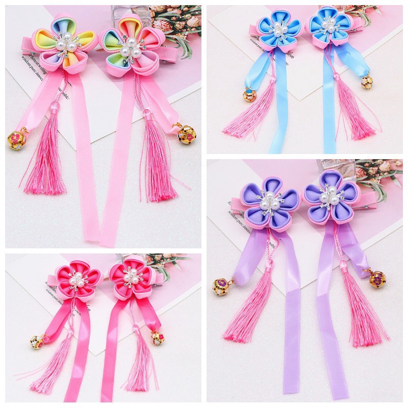 Anak anak Hanfu Hiasan Kepala Gaya Kuno Jepit Rambut Retro Anak anak Hanfu Hiasan Kepala Gaya Kuno Jepit Rambut Retro