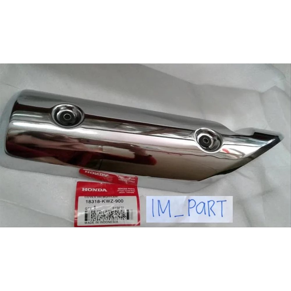 18318-KWZ-900 Tameng Cover Tutup Knalpot REVO AT Matic