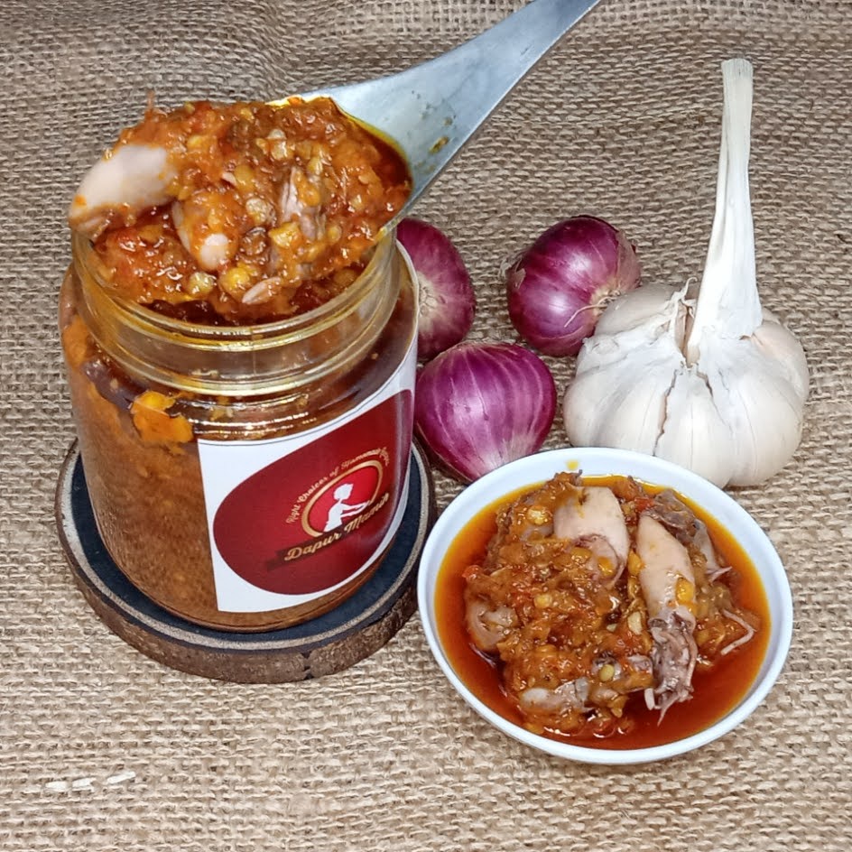 

Sambal Baby Cumi 200ml - sambal homemade - terlaris - 100% enak
