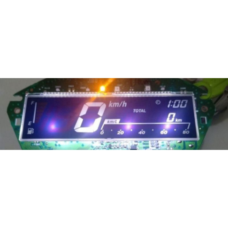 lcd layar mesin pcb speedometer lcd spidometer all new vario 125 150 2018-2022