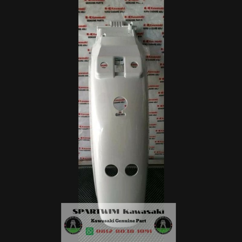 Spakbor slebor belakang putih W175 W 175 original kawasaki