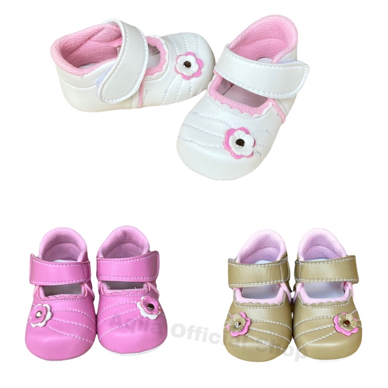 sepatu prewalker bayi perempuan 0 12 bulan / Sepatu anak bayi perempuan murah - maria