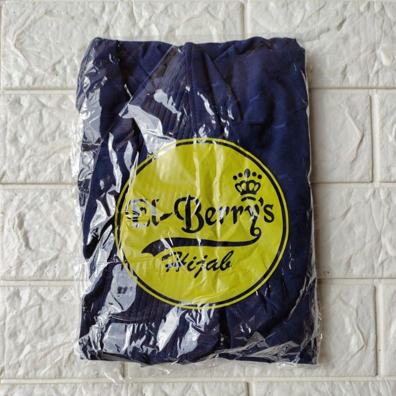 JILBAB INSTAN VIONA ELBERRYS PITA BELAH REMPEL-Navy