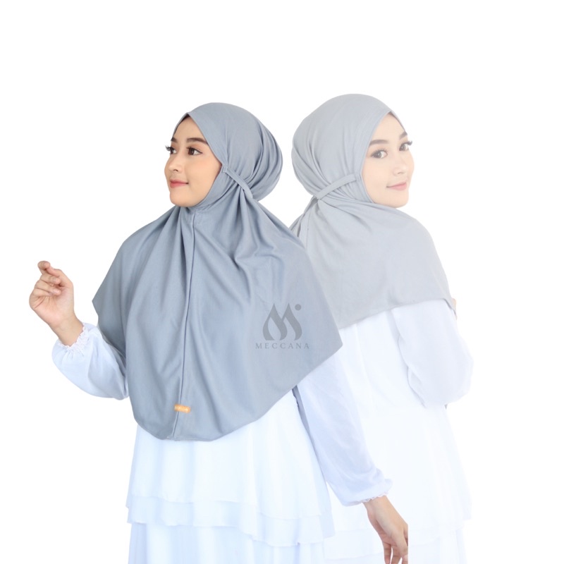 Thalia Instan Size L - Hijab Instan Bergo Kaos Tali