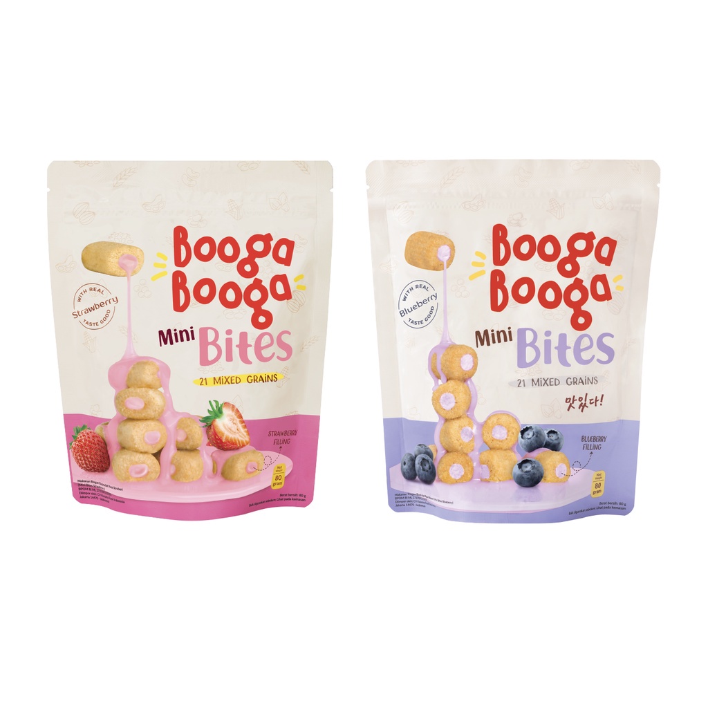 Booga Booga Mini Bites 80gram