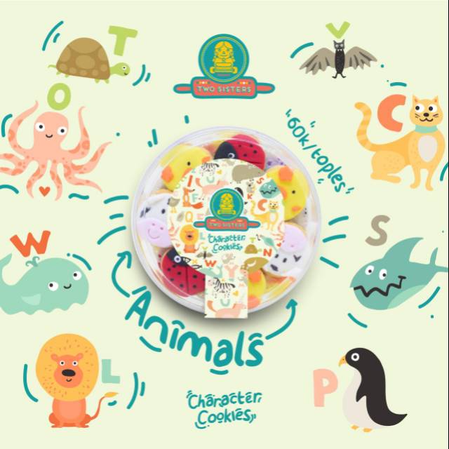 

Cookies Character Animal for Kids