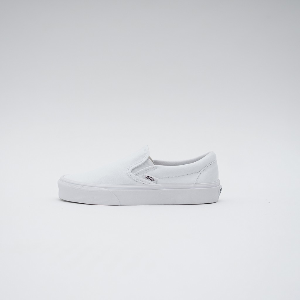 slip on all white