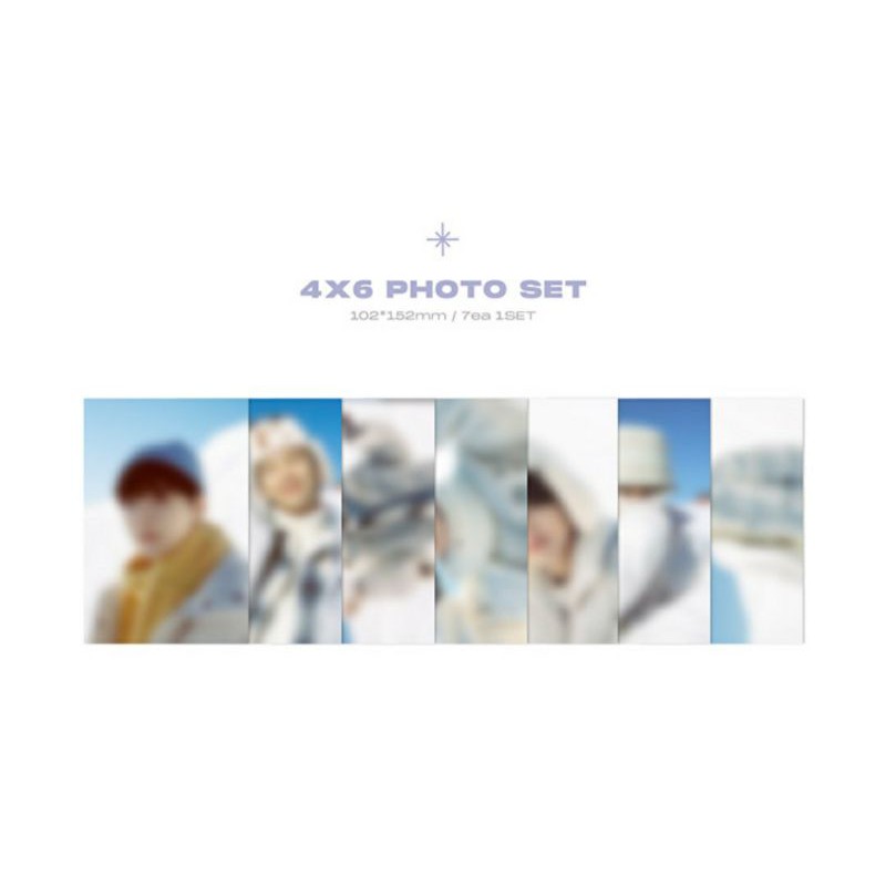 4X6 PHOTO SET 2021 BTS WINTER PACKAGE (ALL MEMBER)