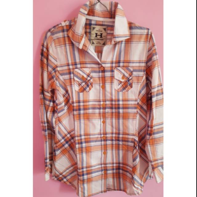 kemeja wanita preloved hassenda
