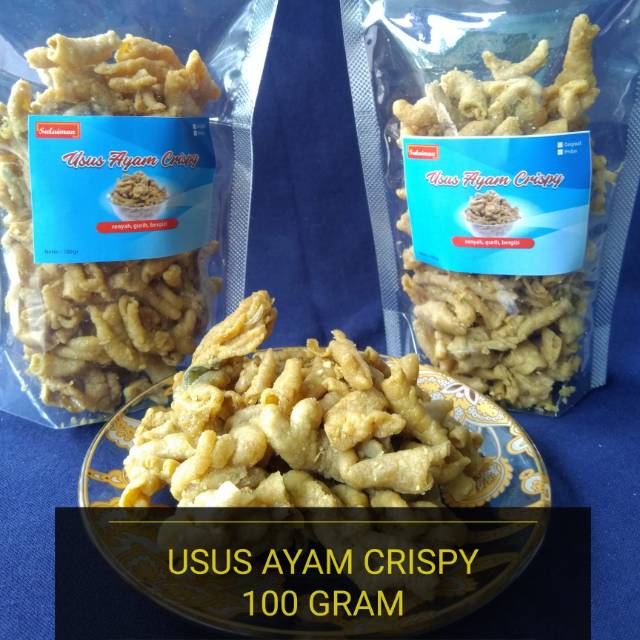 

Usus Ayam Crispy 100 gram | Gurih Renyah Enak