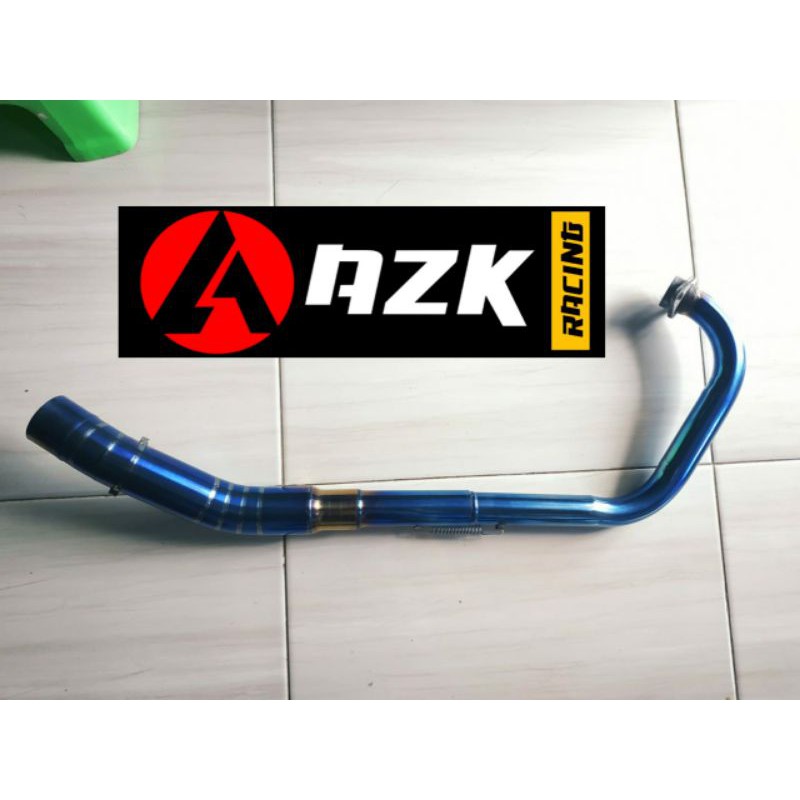 Header KNALPOT Satria Fu / RAIDER 150 FI Bluemoon