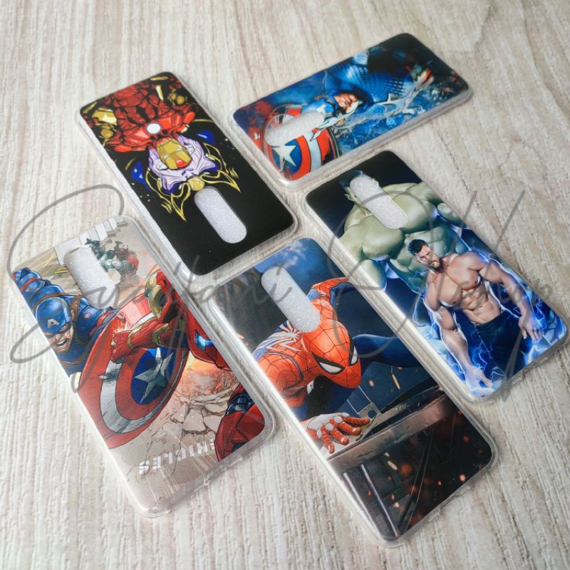 Case China Mobile A4s / M760 Softcase Karakter Superhero