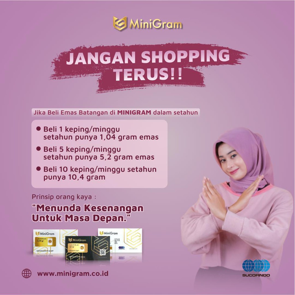RESELLER 10bh  EMAS  MINIGRAM