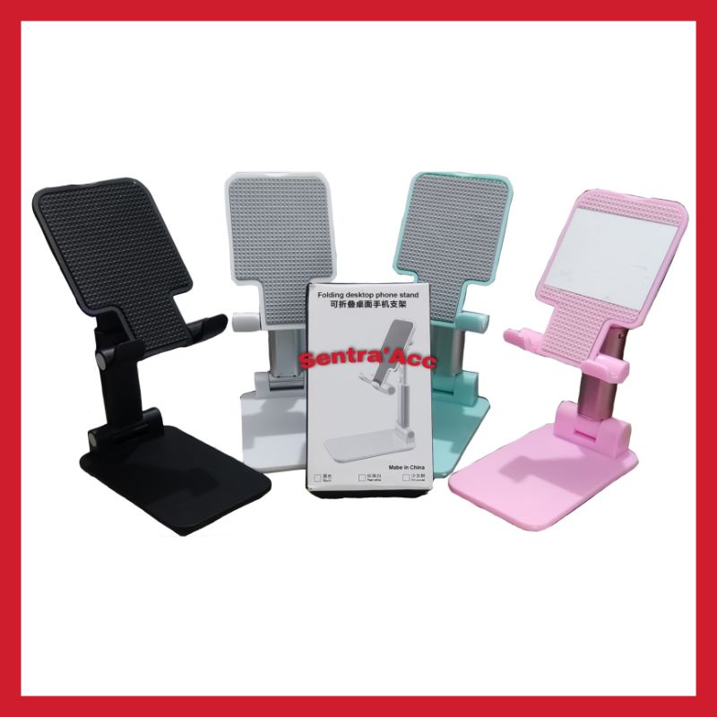 Holder Hp / Stand Holder Handphone Meja / Smartphone Holder / Dudukan Hp