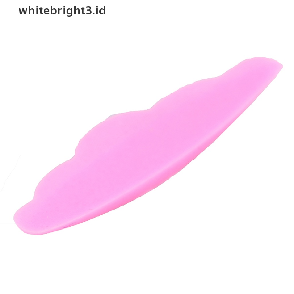 (whitebright3.id) 5 Pasang Pad Silikon Pelindung Pengangkat Bulu Mata Ukuran XS S M L XL