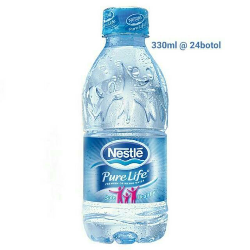 Jual Air Mineral Nestle Pure Life Botol 330ml Per Dus Karton 24 Botol Shopee Indonesia 1476