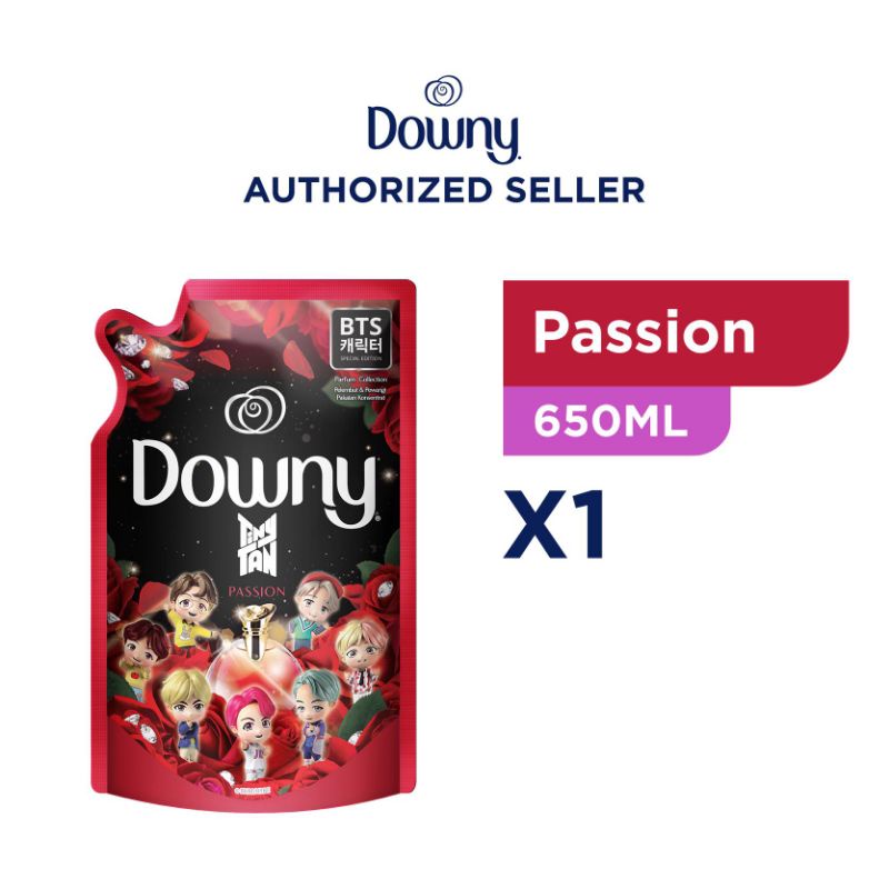 Passion TinyTAN | Downy Pewangi dan Pelembut Pakaian (650mL)