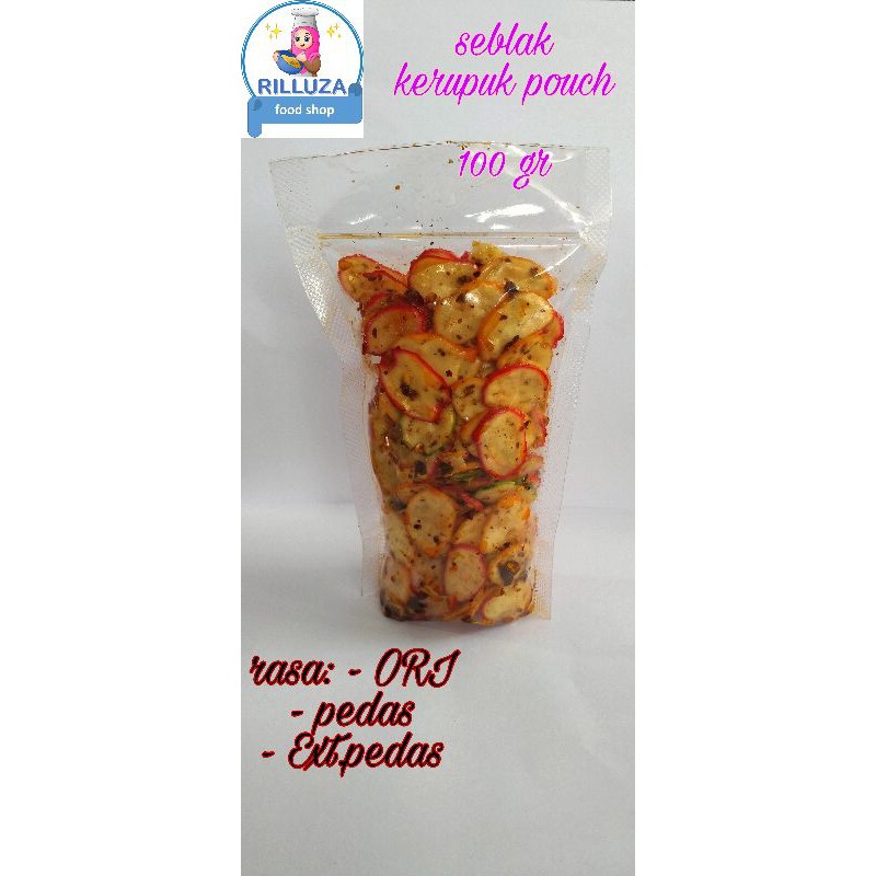 

seblak kerupuk pouch 100 gr