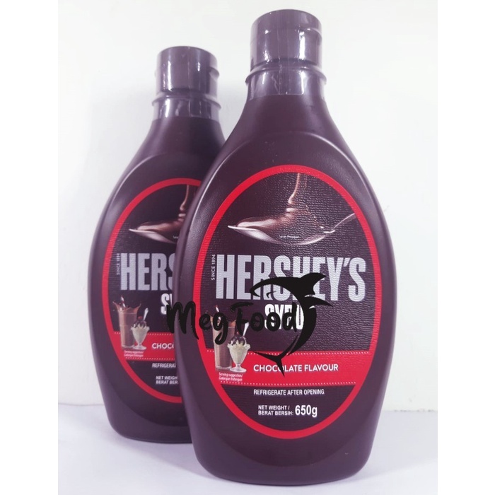 

Herseys Syrup Chocolate Flavour / Hersey's Sirup Perisa Coklat - 650g