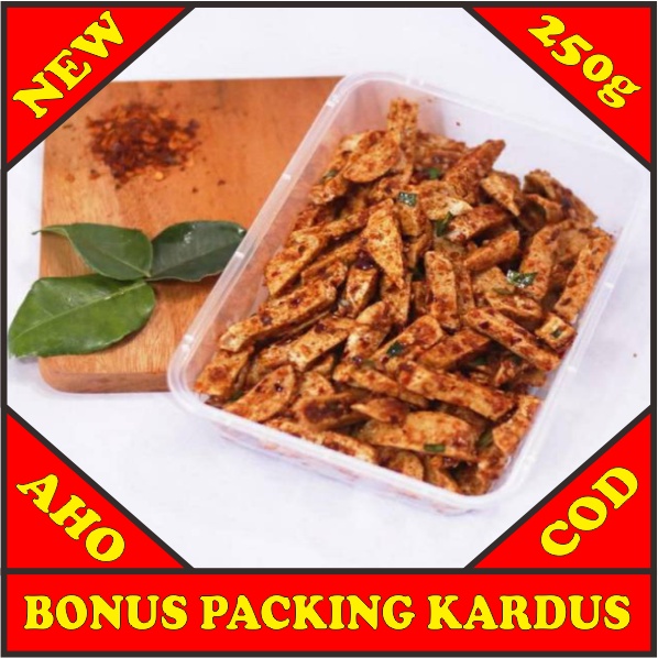 

Basreng Stik Pedas Daun Jeruk 250gr - Aho Snack
