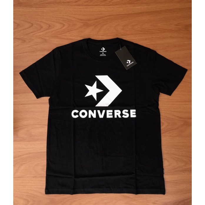 Tshirt CONVERSE Chevron black