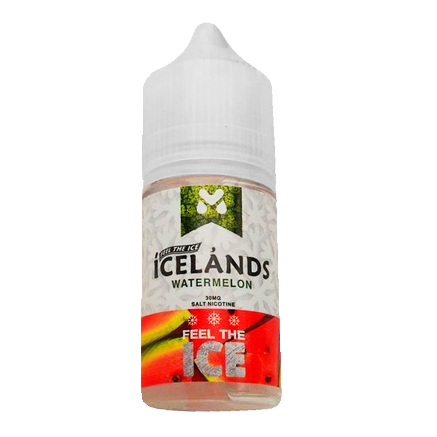 ICELANDS Watermelon Salt Nic E-Liquid 30ML  30MG