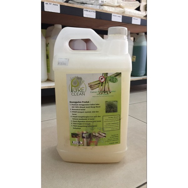 

Cairan Pembersih Lantai / Karbol Sereh Wangi 5 L