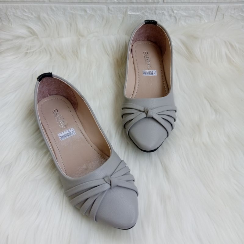 Sepatu Wanita murah Flat Shoes Wanita Terbaru Balet Kekinian