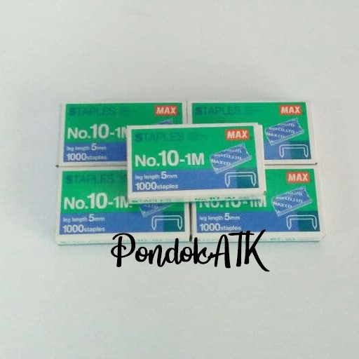 

Isi Staples Kecil MAX No.10 Murah Refill Steples Refill Stapler No 10 Eceran