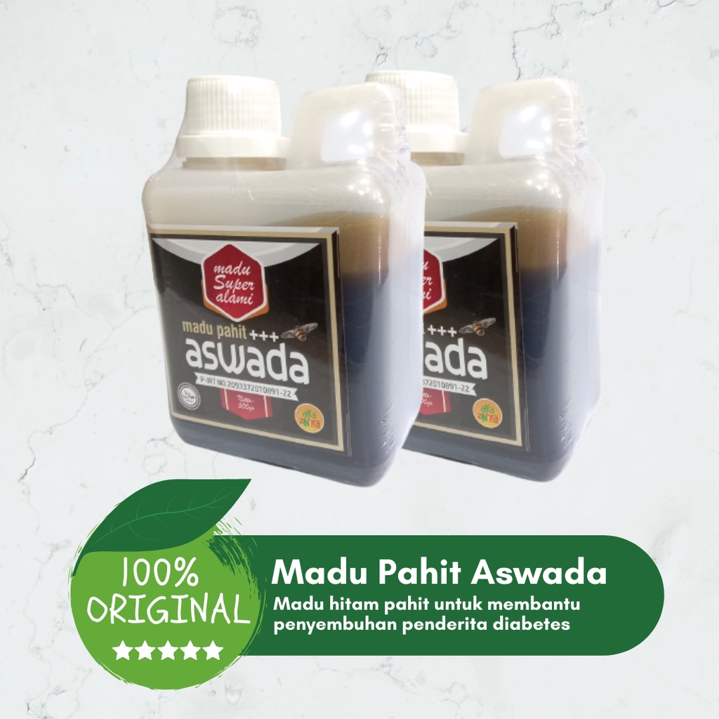 

Madu Pahit Aswada Asli Madu Hitam 500gr Madu Diabetes