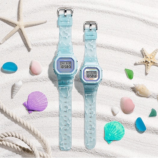 CASIO COUPLE G-SHOCK BABY-G SLV-21B-2D SLV 21B 2D ORIGINAL RESMI