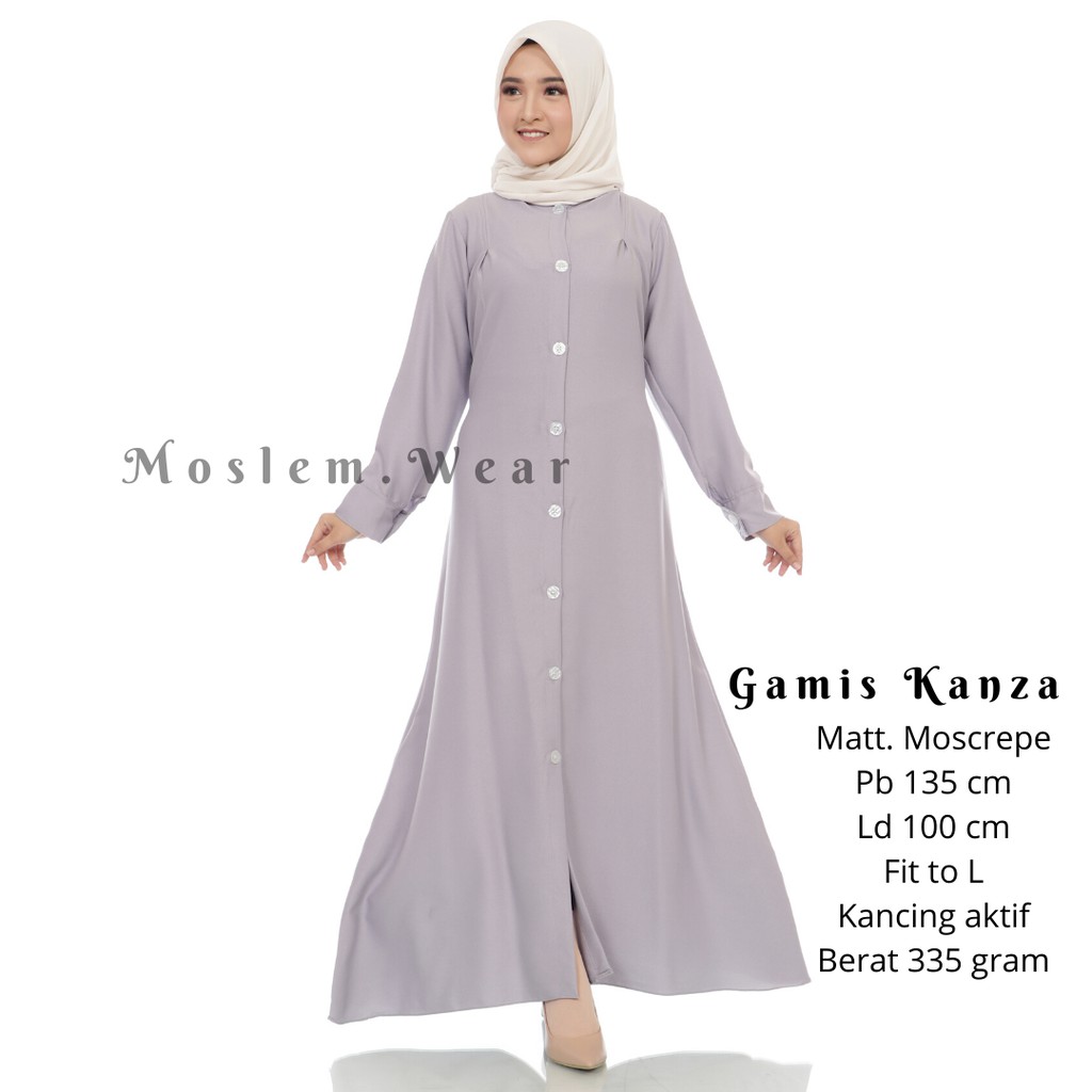 Gamis Kanza Moscrepe