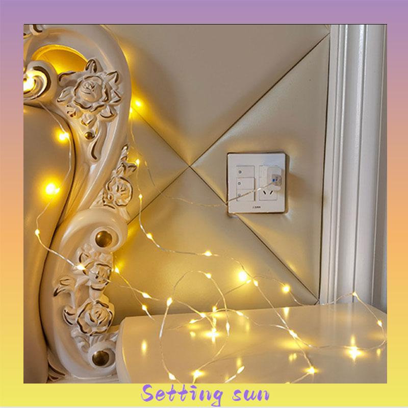 Ins populer LED string lights/lampu dekorasi kamar anak-anak/lampu dekorasi Natal TN