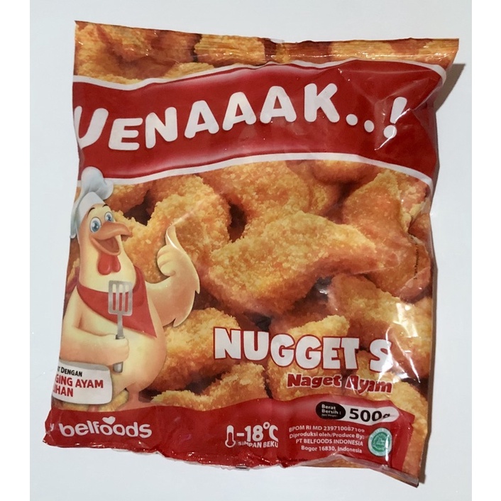 

belfoods chicken nugget s naget stick ayam 500gr