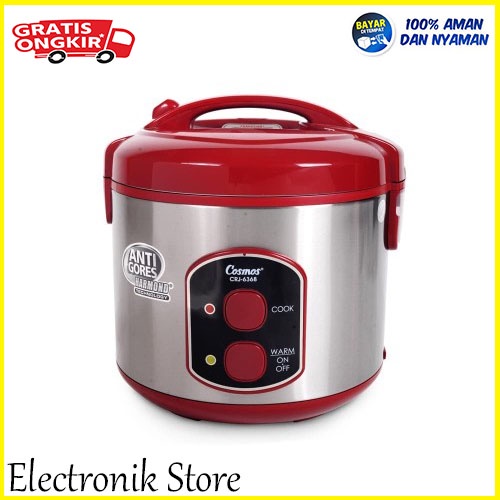 Magic Com Cosmos 2 Liter Harmond CRJ 6368 Rice Cooker Cosmos
