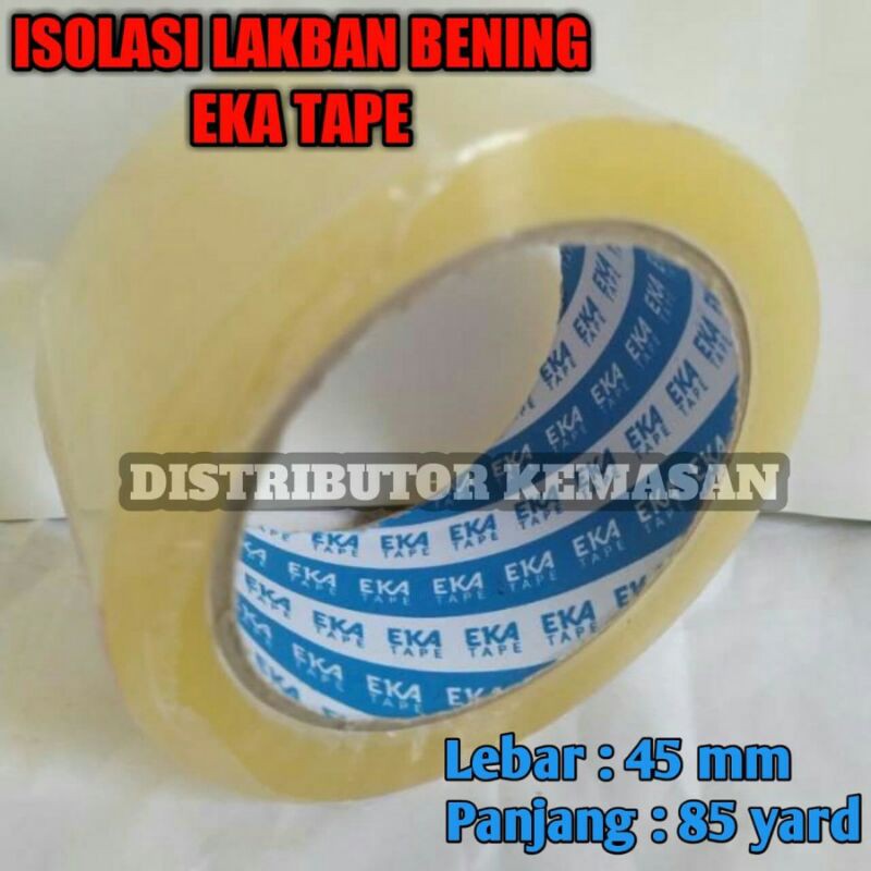 

EKATAPE ISOLASI LAKBAN SELOTIP BENING TRANSPARAN EKA TAPE BY DAIMARU