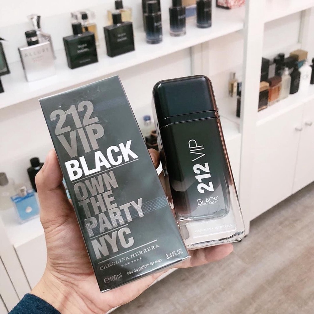 HOT SALE Parfum Pria - 212 VIP Black [100 mL] Original From Singapore / BISA COD