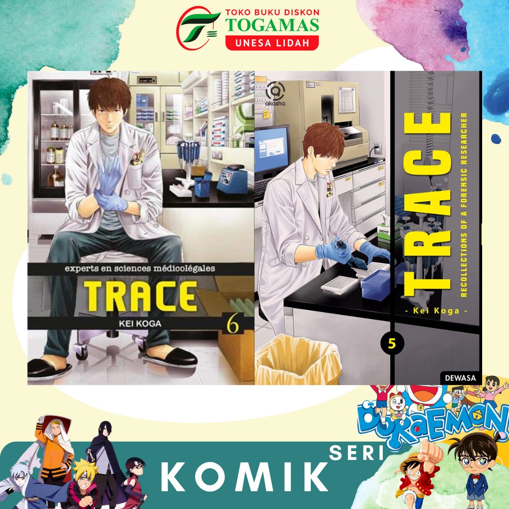 KOMIK AKASHA : TRACE, RECOLLECTIONS OF A FORENSIC RESEARCHER 05, 06, 07, 08, 09 KARYA KEI KOGA