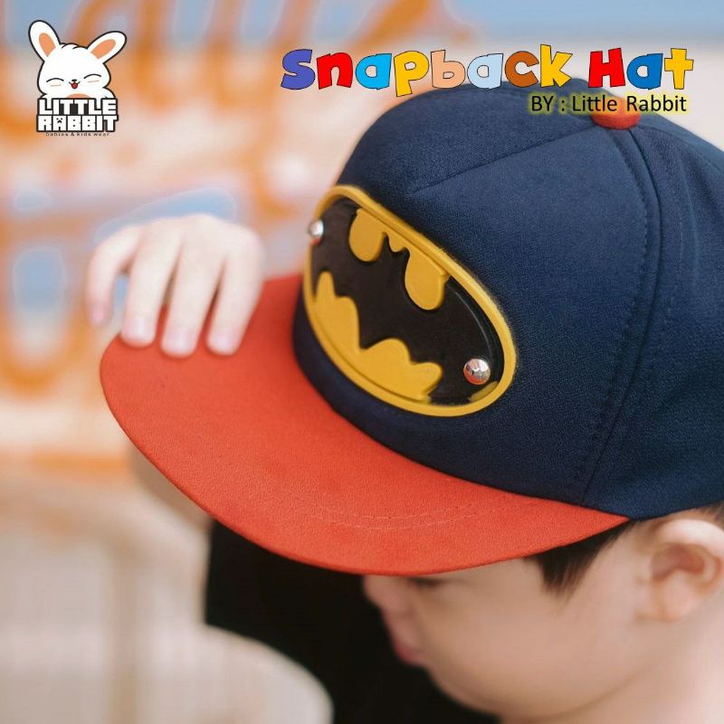 Topi Anak Murah Levi Snapback Hat by Little Rabbit