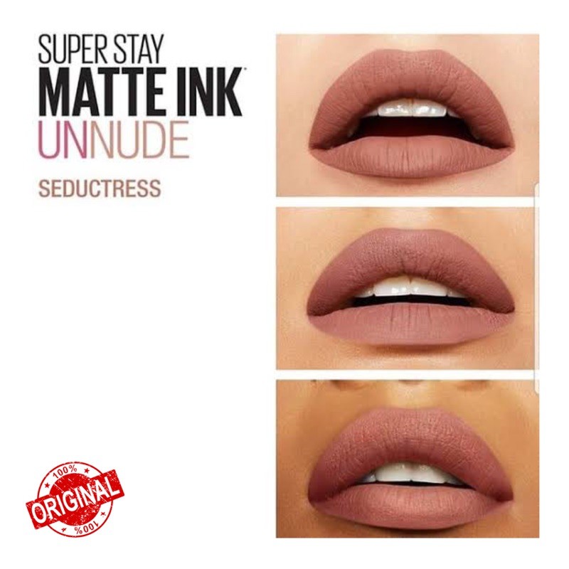 MAYBELLINE SUPERSTAY Matte Ink - 65 SEDUCTRESS | ❤ jselectiv ❤ Lip Cream Tahan 16 Jam MAYBELLINE - ORI✔️BPOM✔️MURAH✔️COD✔️