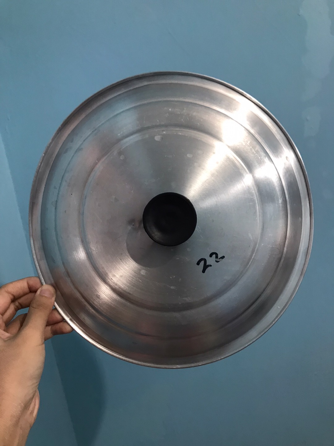 Tutup Penutup Loyang Martabak Manis Bahan Alumunium Uk 16 18 20 22 24 26 28 Cm / Tutup Panci Kuali