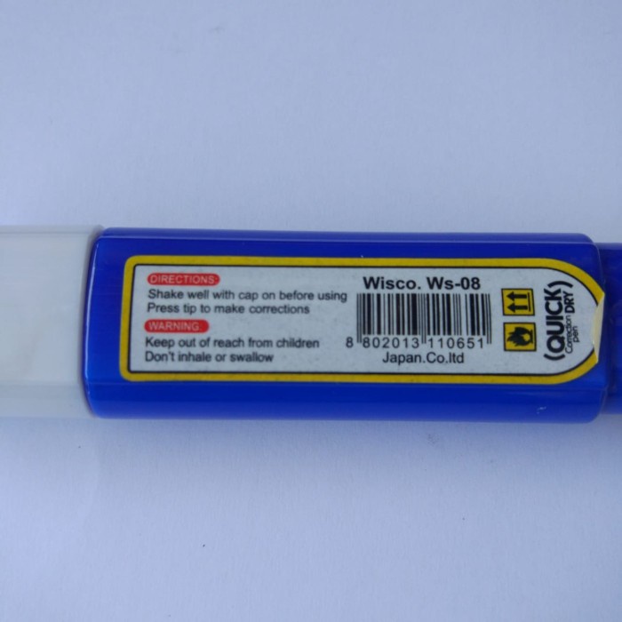 

tip ex tipex cair merk wisco correction pen