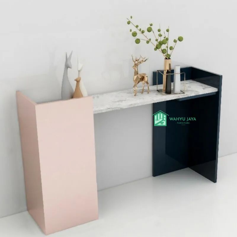 Meja Konsol Marmer Minimalis