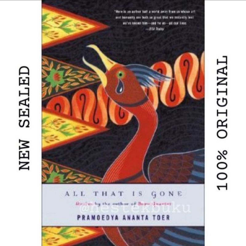 All That is Gone Pramoedya Ananta Toer