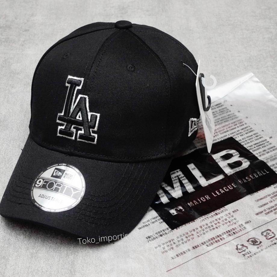 Obral Irit topi baseball LA MLB topi import pria wanita Full Tag Mirror ORI